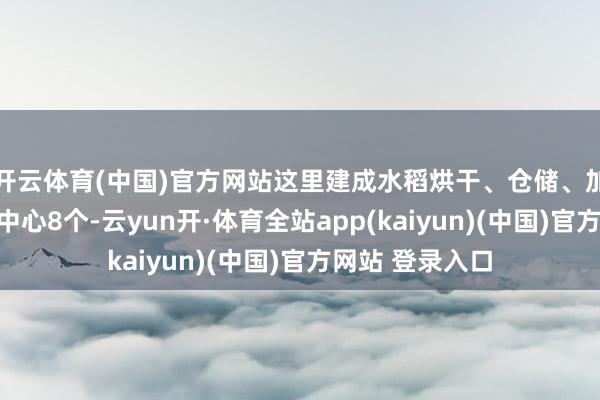 开云体育(中国)官方网站这里建成水稻烘干、仓储、加工等农事工作中心8个-云yun开·体育全站app(kaiyun)(中国)官方网站 登录入口